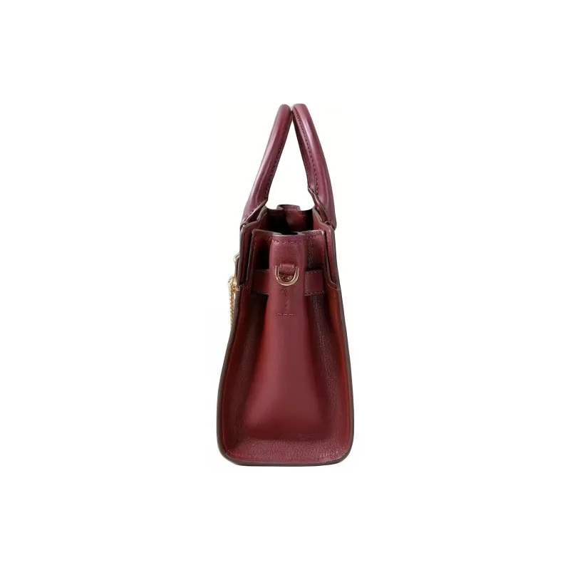 MICHAEL KORS Leather Shoulder Bag Crossbody Bag Handbag Women's Burgundy-1