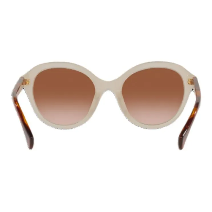 Polo Ralph Lauren Acetate Irregular Shape Sunglasses Women's Tortoiseshell-4
