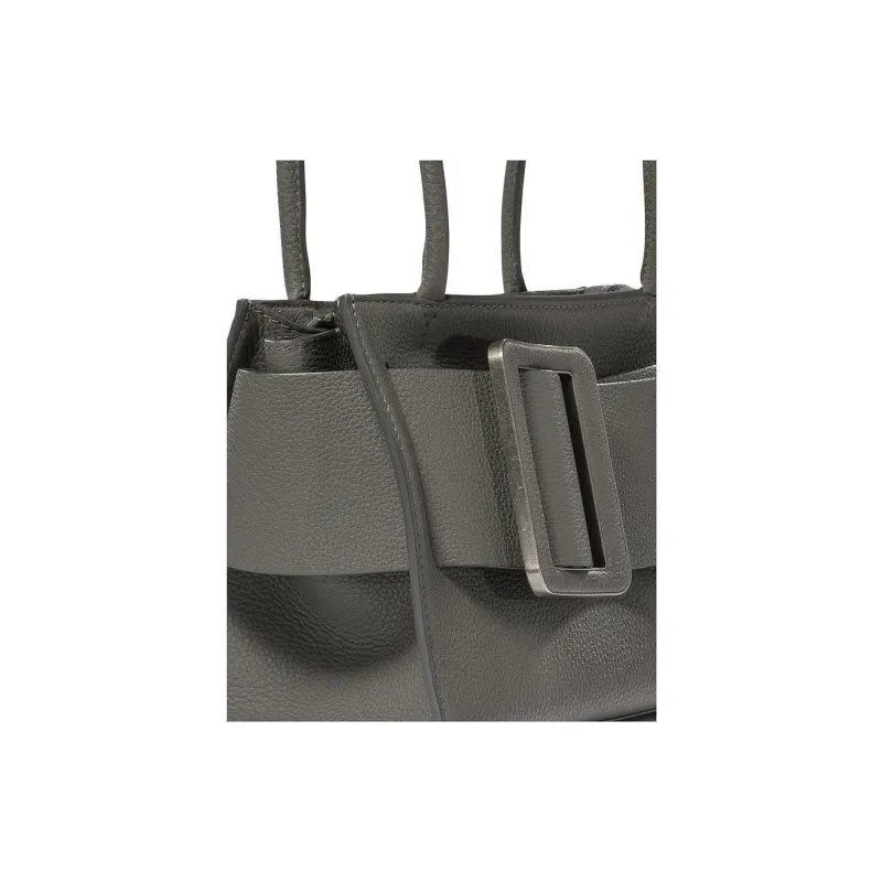 BOYY Calfskin Handbag, Shoulder Bag Women's Gray-3