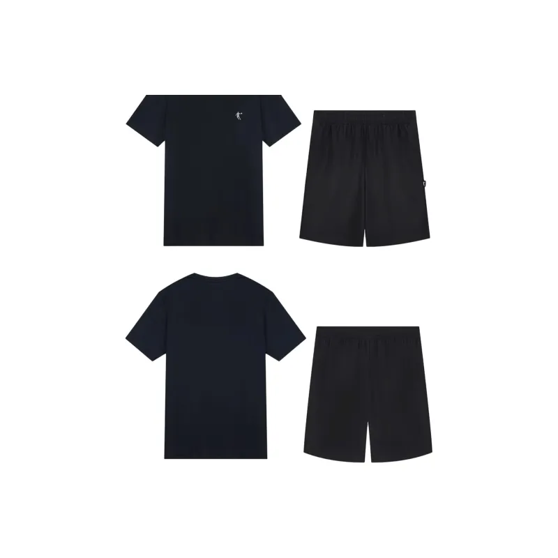 QIAODAN Casual Sportswear Men's Nova Blue/Black-5