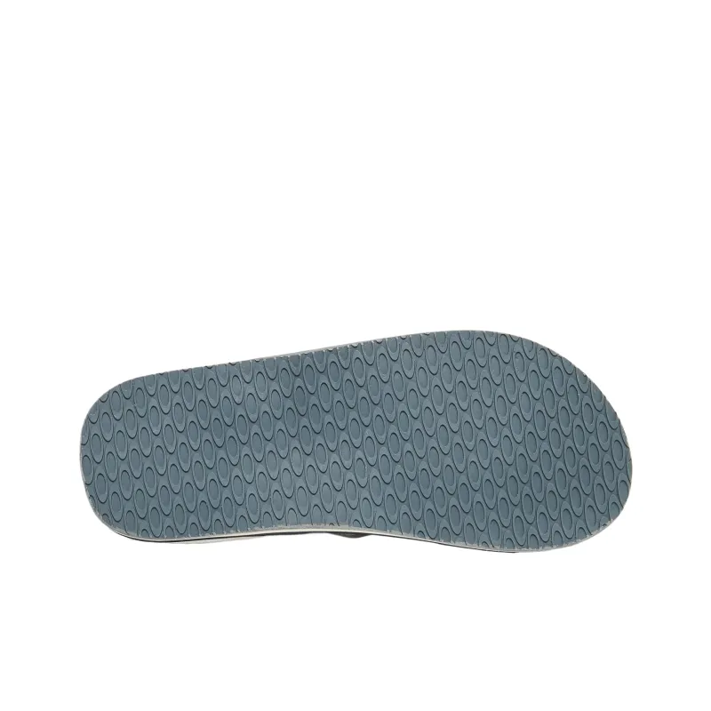 Oakley Rubber Sole Abrasion Resistant Flip Flops Men's Asphalt White Gray-4