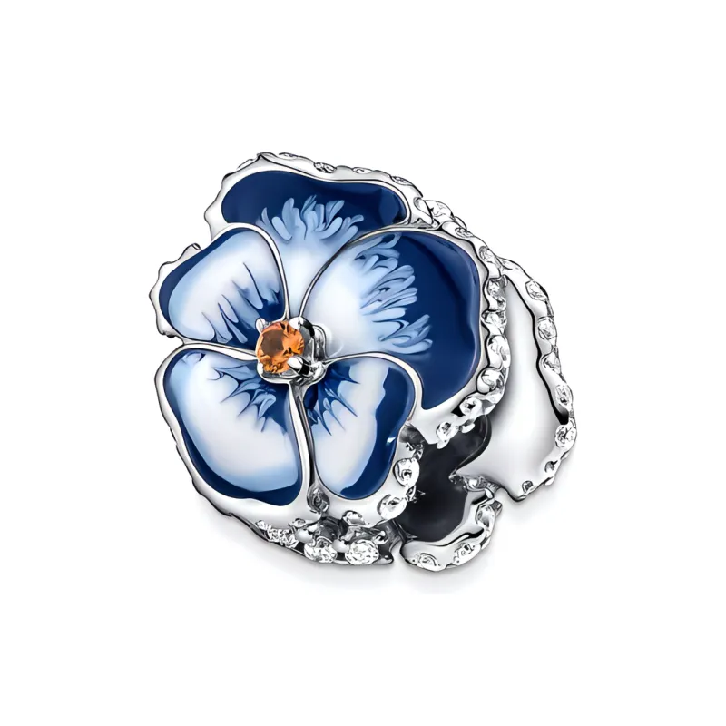 Pandora MOMENTS Bead Ornament Women's Silver-1