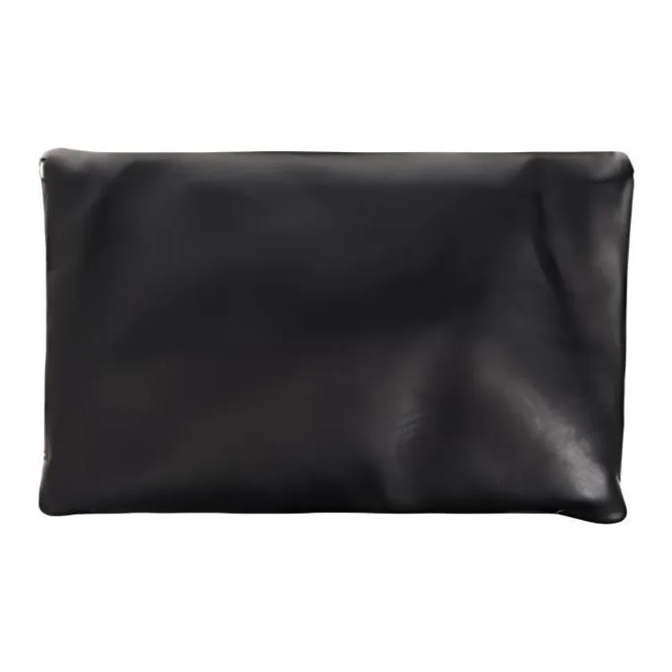 DRIES VAN NOTEN Leather Shoulder Bag Men's Black-2