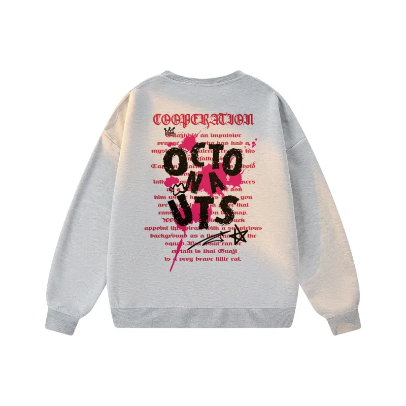 Small Columns Under The Sea Sweatshirt Unisex-14