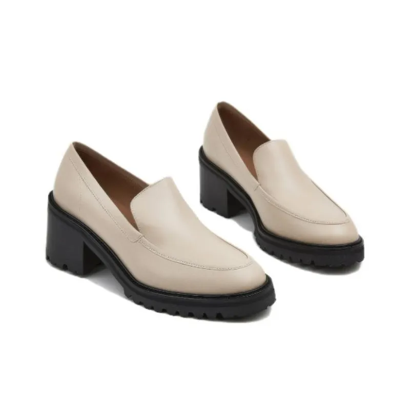 FLATTERED Loafers 5cm Women's Ecru-3