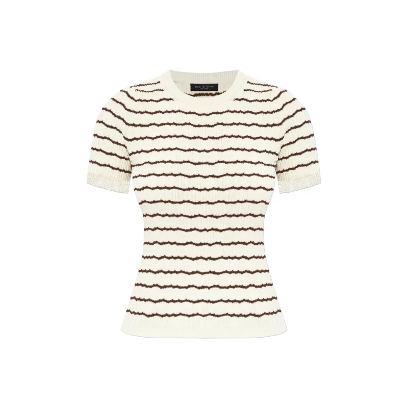 RAG&BONE T Shirts Women's Ivory-0