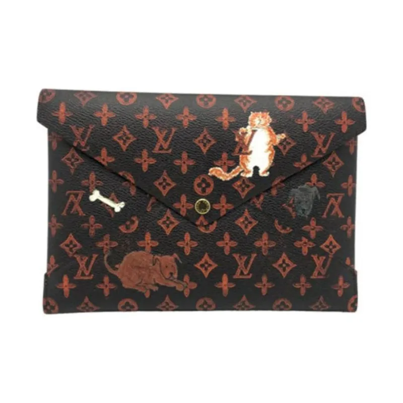 LOUIS VUITTON Pochette Kirigami Monogram Catogram Brown/Orange-1