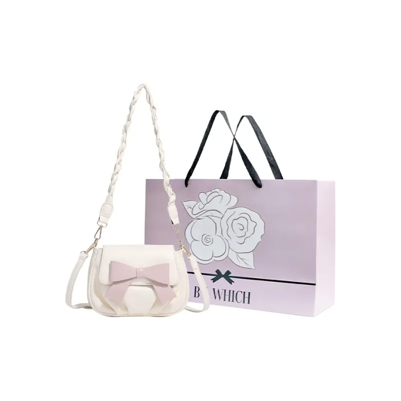 Bywhich PU Cloud Bag, Shoulder Bag Regular Women's White-5