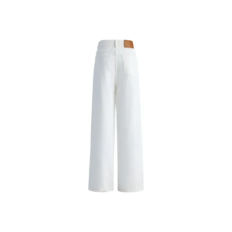 Aros Super Shopping Jeans Unisex White-3