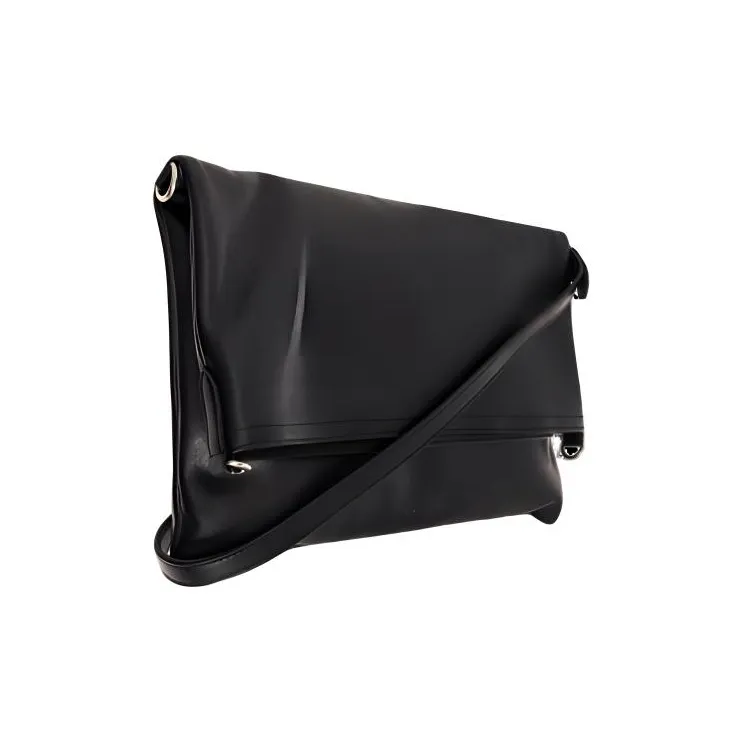 DRIES VAN NOTEN Leather Shoulder Bag Men's Black-1