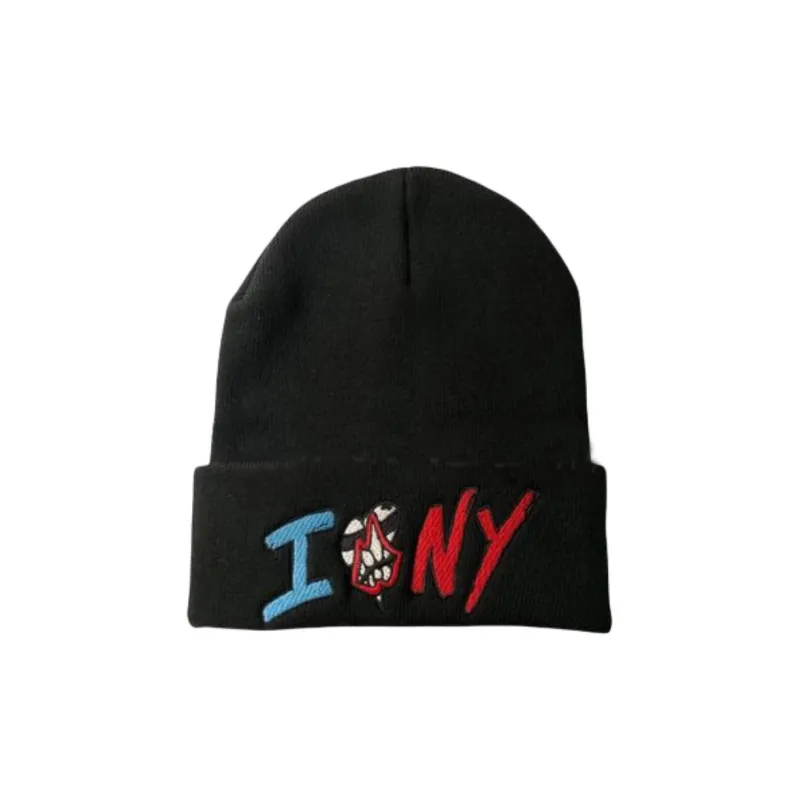 Chrome Hearts Matty Boy Sex Records I Love Ny Beanie-0