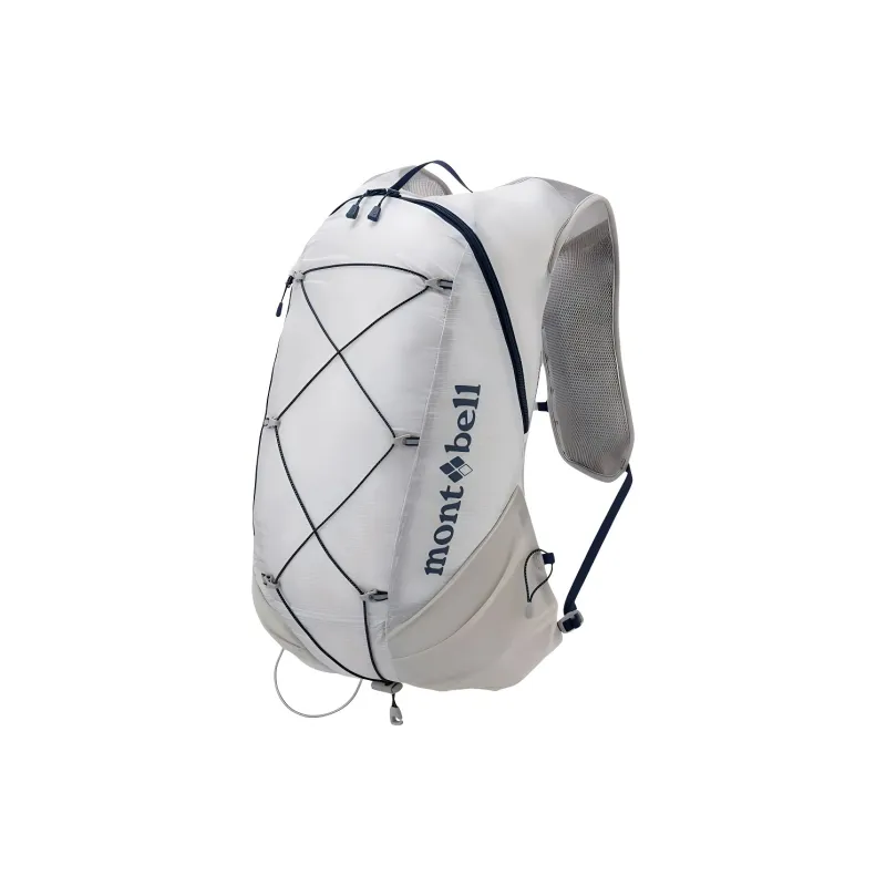 MONTBELL Mountain Cruiser 200 Mountaineering Bag Outdoor Bag Nylon 15L Light Gray Unisex-0