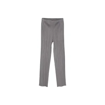 PLEATS PLEASE ISSEY MIYAKE Casual Pants Women's Gray