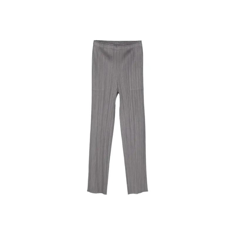 PLEATS PLEASE ISSEY MIYAKE Casual Pants Women's Gray-0