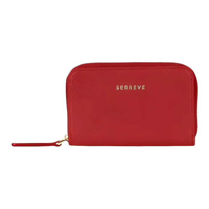 SENREVE Genuine Leather Wallets Card Holders Women's Scarlet-0