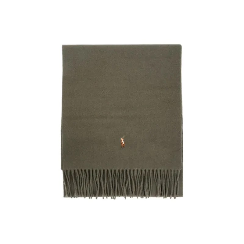 Polo Ralph Lauren Wool Knit Scarves Men's Green-0