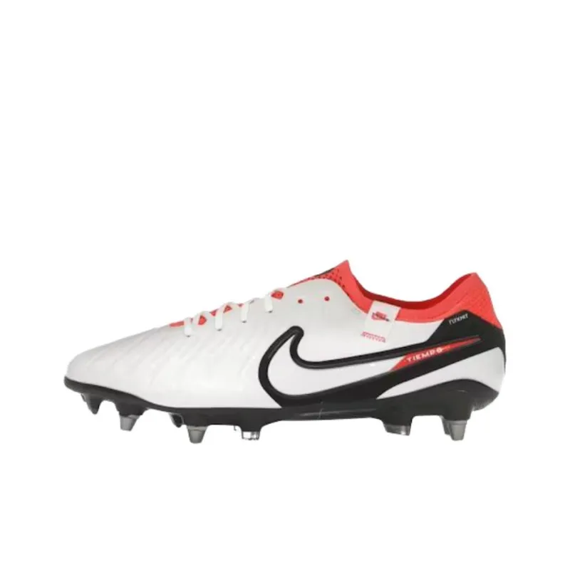 Nike Tiempo Legend 10 Elite SG Pro White Black Bright Crimson-0
