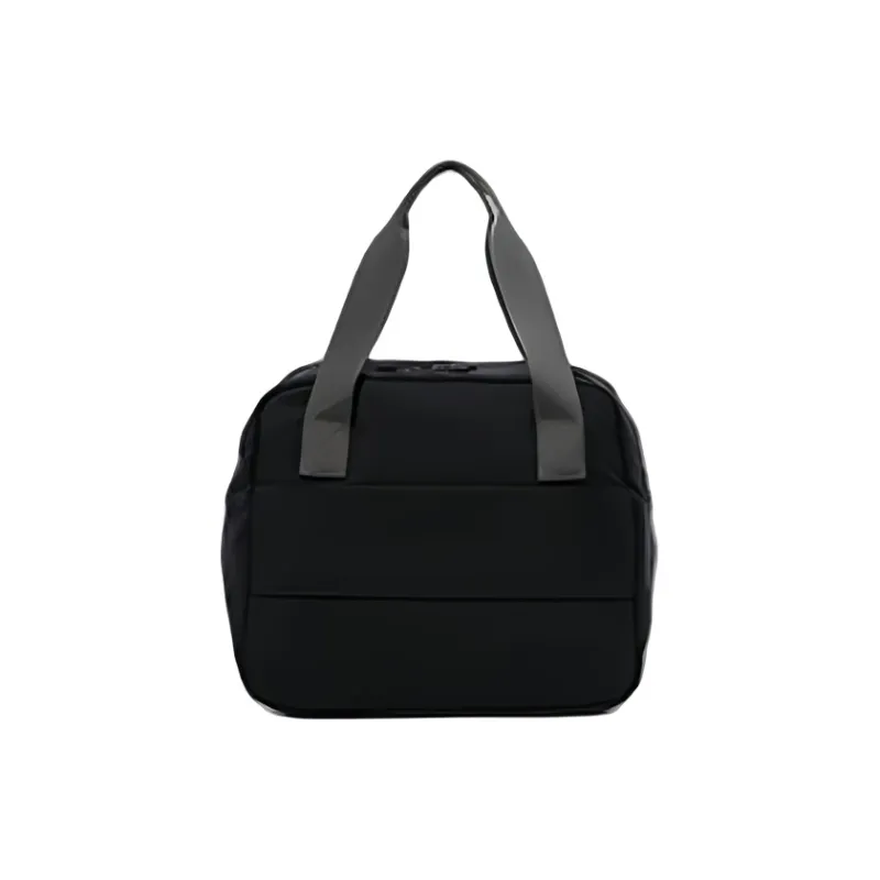 FOUVOR Nylon Handbag Regular Unisex Red Tea Brown Orange/Caviar Black-5