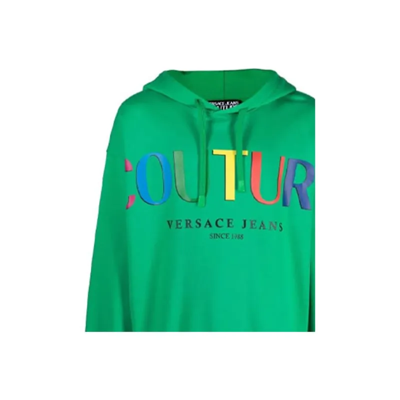 VERSACE JEANS COUTURE Sweatshirts Men Green-4