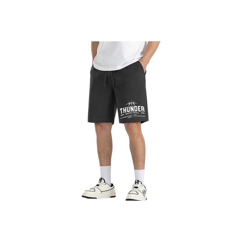 Novamen Casual Shorts Unisex Black-9