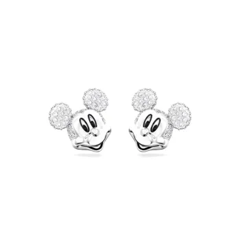 Swarovski Disney Stud Earrings Women's Silver