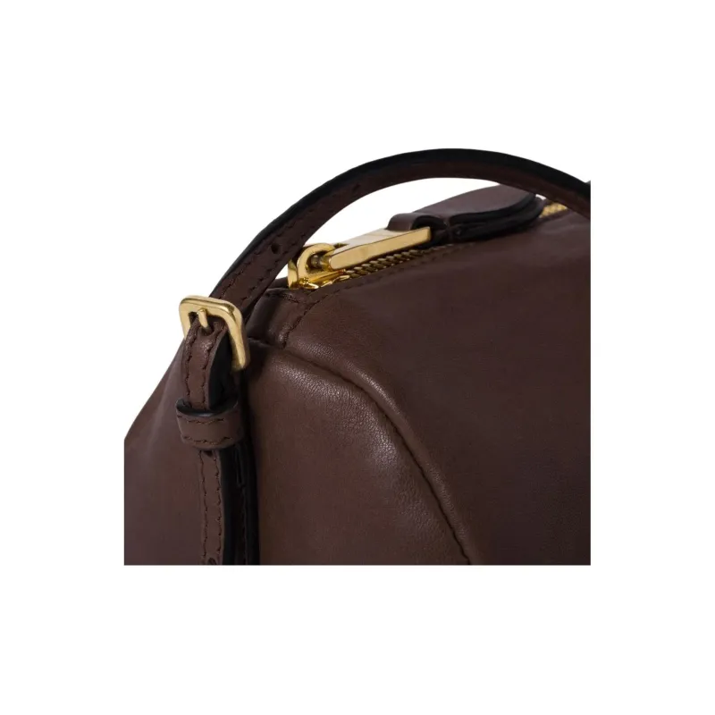 MIU MIU Lambskin Handheld Shoulder Bag Women's Heather Wood Color-3