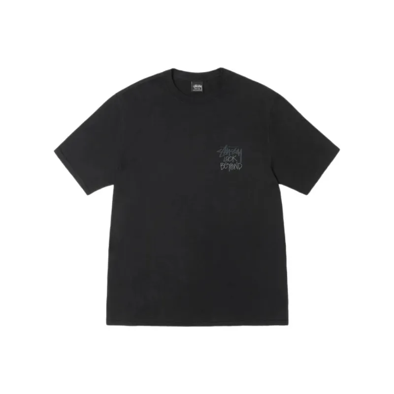 Stussy SS25 LOOK BEYOND TEE PIGMENT DYED T Shirt Unisex-1