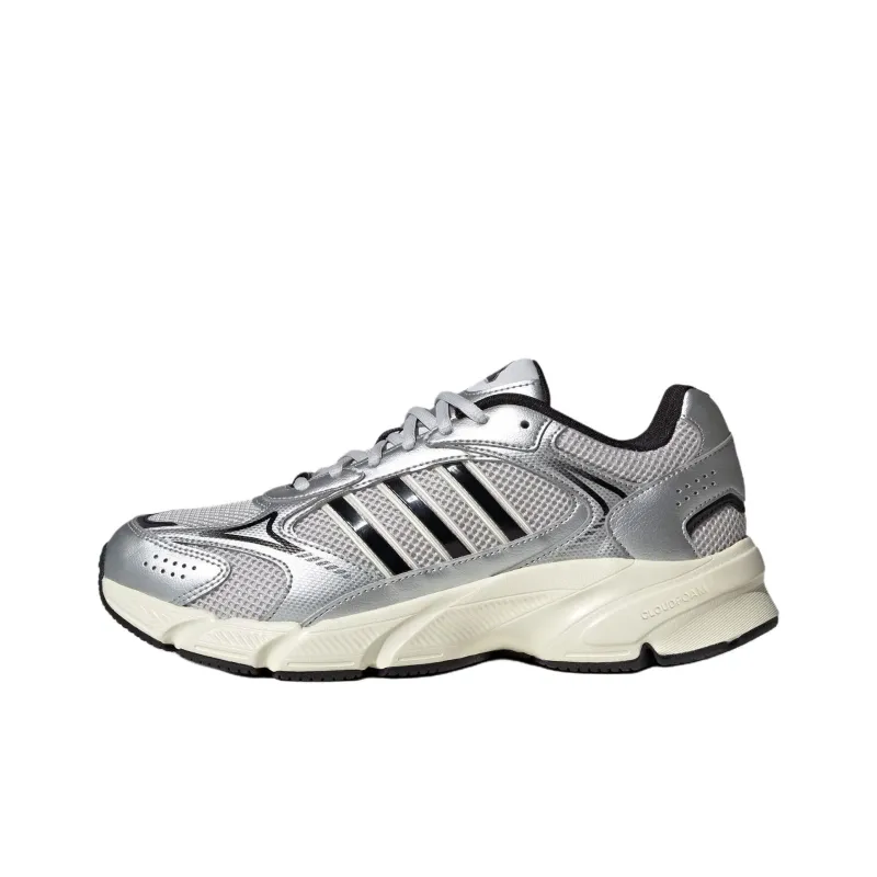 Adidas CRAZYCHAOS 2000 Abrasion Resistant Low Top Running Shoes Men's Silver Black-0