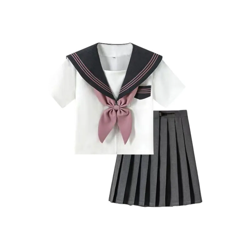RTTO Skirt Set Women's White & Pink-8