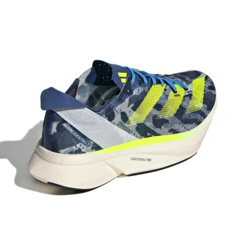 Adidas Adizero Adios Pro 3 Crystal White Lucid Lemon Blue Burst Women's-3