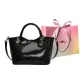 Black with Charm-Shopping Bag