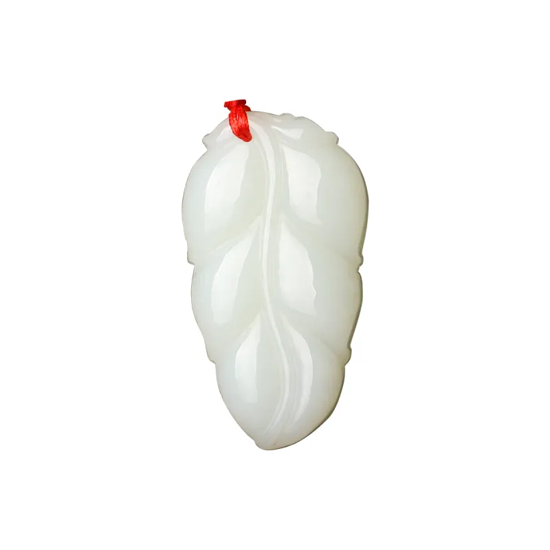 WANYUHUN Hetian Jade Pendants White Jade Unisex-0