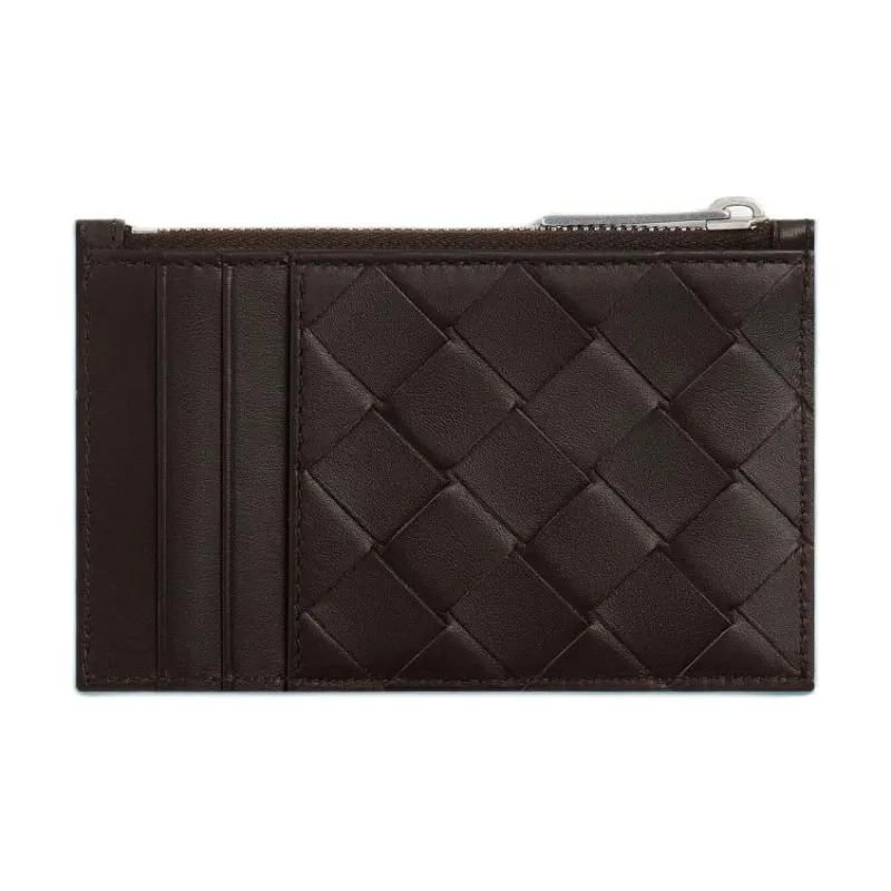 Bottega Veneta Calfskin Card Holder Men's Gummy With Ice-1