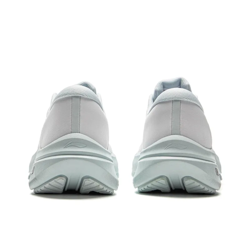LiNing Height Increasing Cushioning And Abrasion Resistant Low Top Casual Running Shoes Women's Standard White-4
