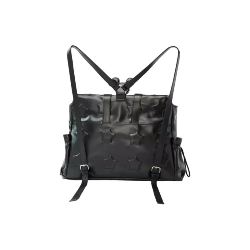Disney Artificial Leather Backpack Unisex Black-1