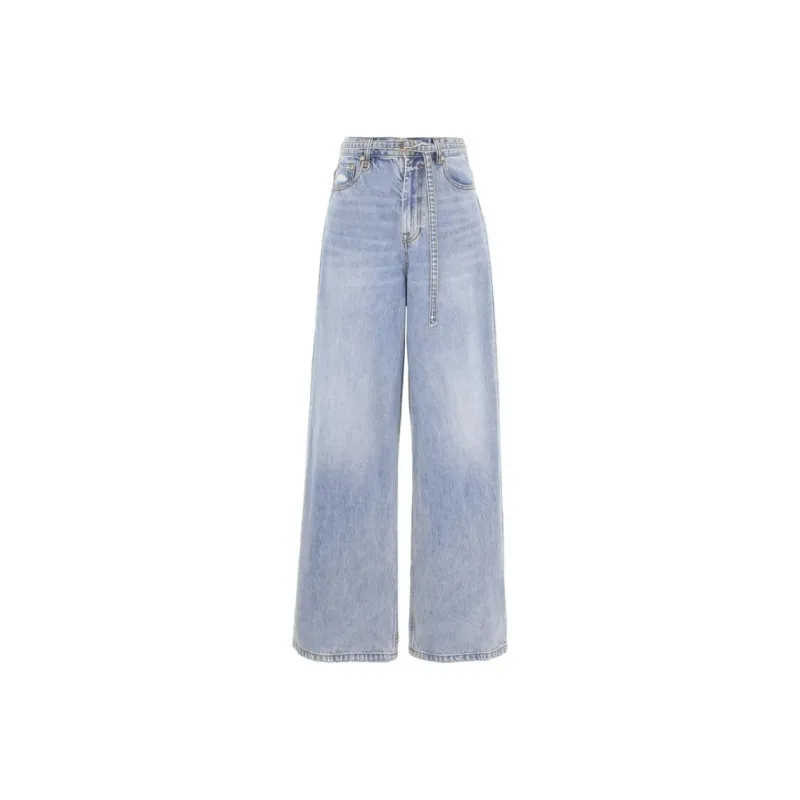 Zimmermann Illuminate Relaxed Flare Jeans-0