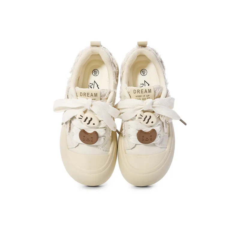 Lovely You Lightweight Cushioning Wear-Resistant Low-Top Skateboard Shoes Women's-3