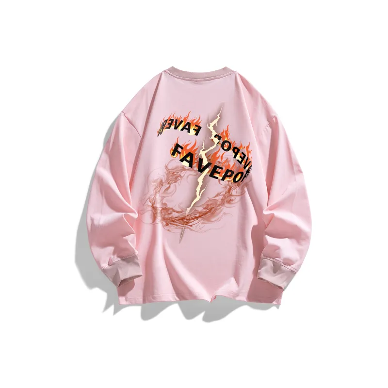 FAVEPOP Long Sleeved T Shirt Unisex-9