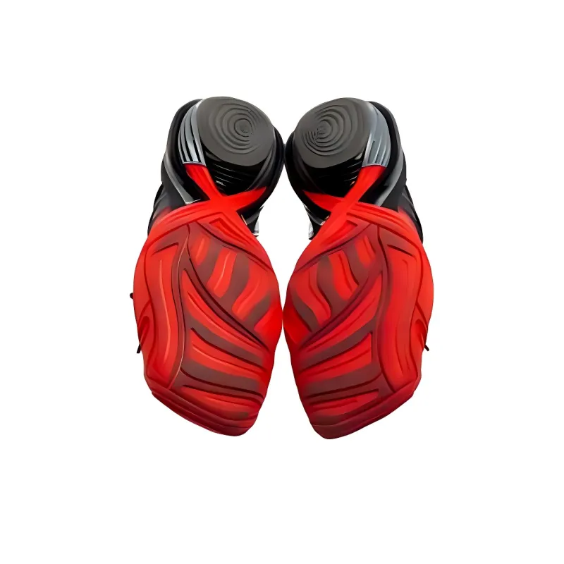 Balenciaga Tyre Low Top Chunky Sneakers Women's Black Red-2