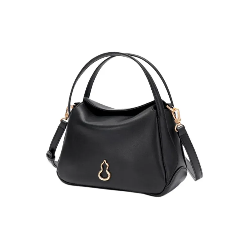 BAMPO Top Grain Cow Leather Shoulder Bag, Crossbody Bag, Handbag Regular Women's Multicolor-8