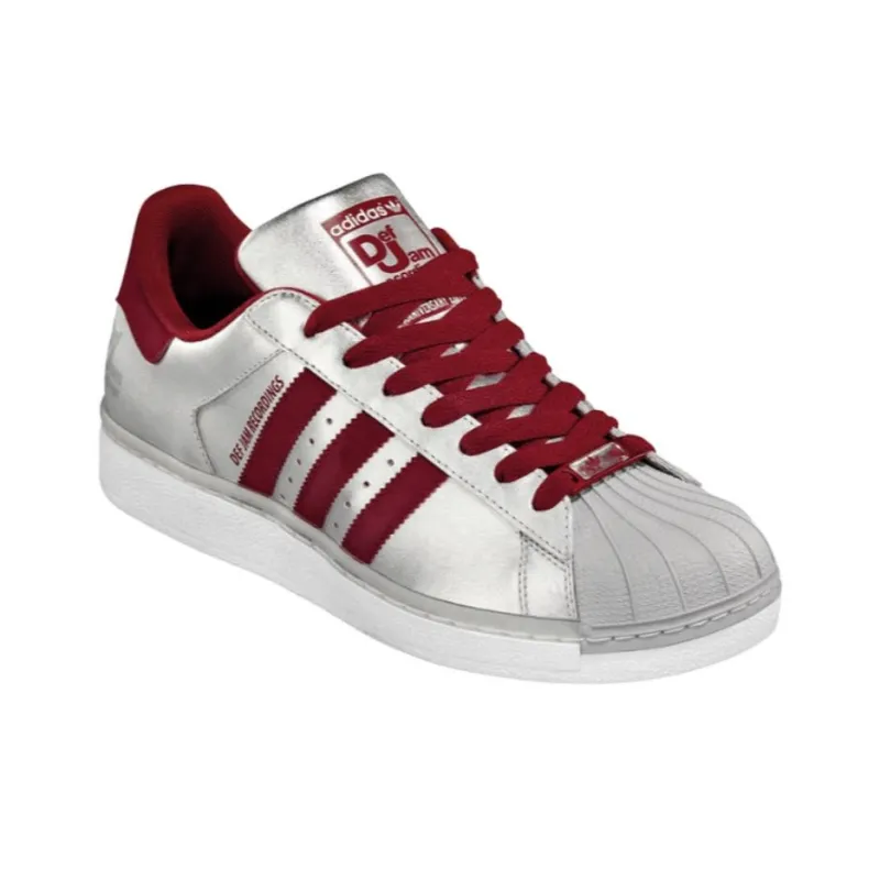 Adidas Def Jam X Superstar 2 Pt 'Metallic Silver Cardinal'-3