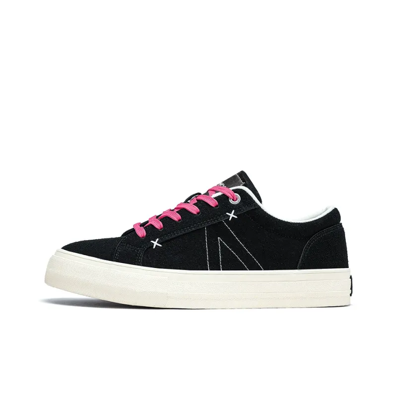 TEXWOOD Slip Resistant, Abrasion Resistant, Lightweight, Breathable Low Top Skateboard Shoes Unisex-6