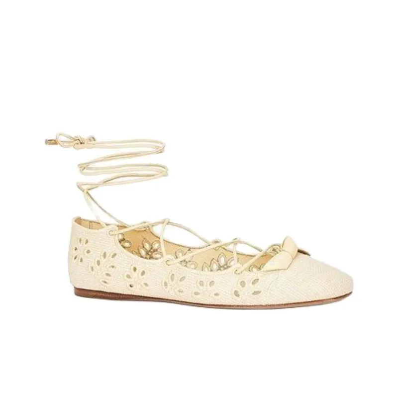Alexandre Birman Clarita Casual Single Shoes Women's Cream-2