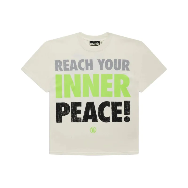 Hellstar T Shirts Men Ecru-0