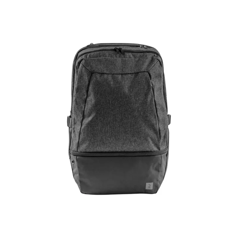 DECATHLON Polyester Backpack Tubas Unisex Smoke Black-0