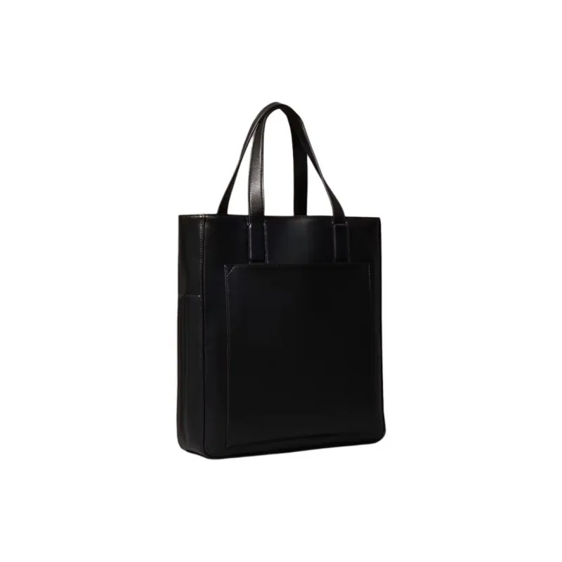 CALVIN KLEIN Polyester Tote Bag, Shopping Bag, Handbag Unisex Black-1