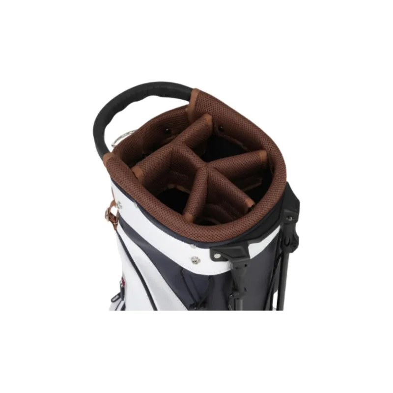 DESCENTE GOLF Polyurethane Storage Bag Unisex Bright White-9