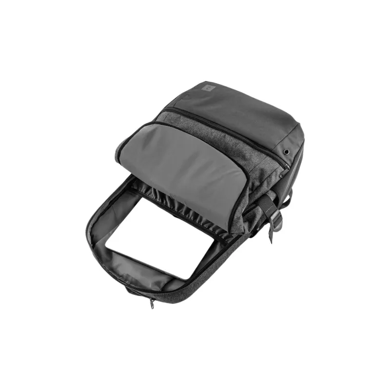 DECATHLON Polyester Backpack Tubas Unisex Smoke Black-6