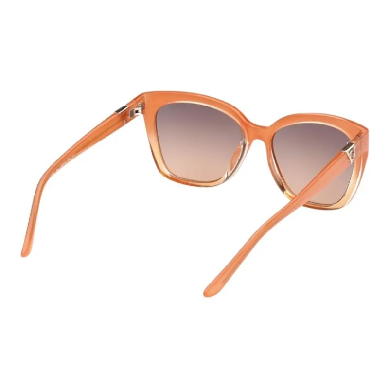 GUESS Injection Cat Eye Sunglasses Women's Orange-2