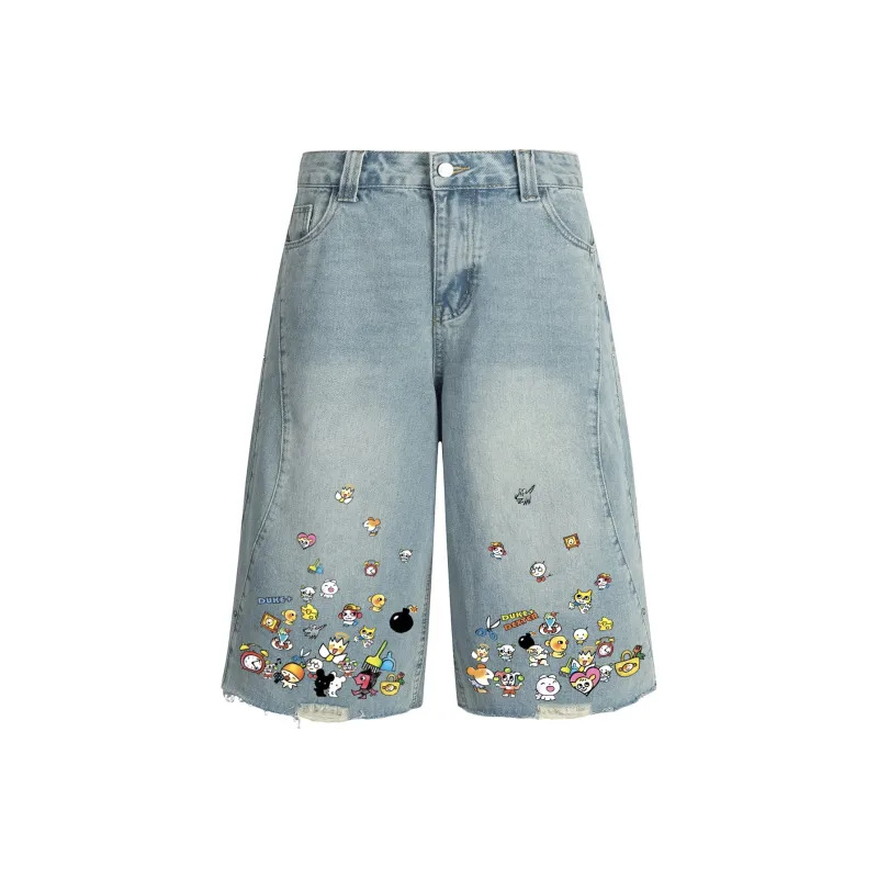 DUKE+DEXTER Denim Shorts Unisex-5